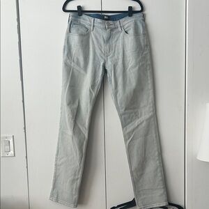 PAIGE Men's Light Wash Straight Jeans